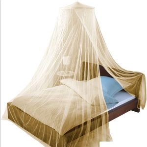Beige Canopy for bed